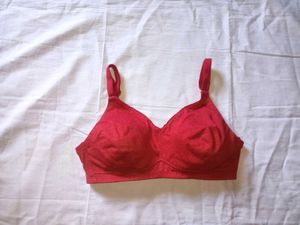 Rosaline By Zivame Cotton Pinteresty Red Bra