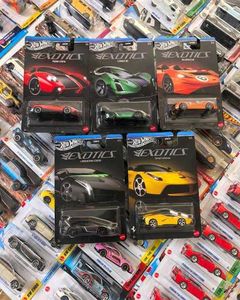 Hot Wheels Exotics Collection pack of 5