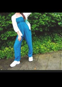 Teal Jumpsuit
