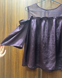 Chic Cold Shoulder Top (Brand size : XS)