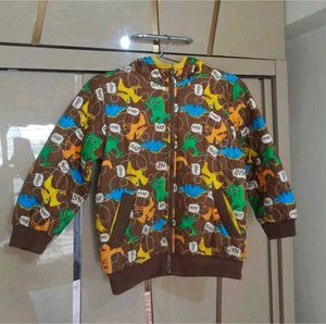 Kids Dinosaur Print Jacket