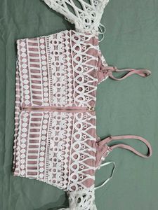 Bohemian Lacy Crop Top