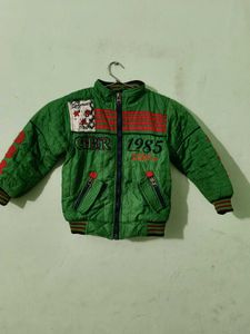 Cute Green Kids Jacket
