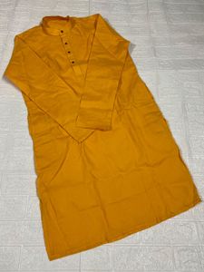 Men's Yellow Kurta