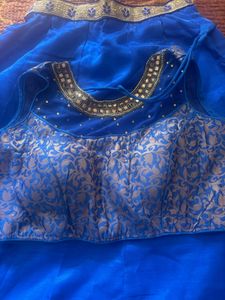 Royal Blue Lehenga Choli