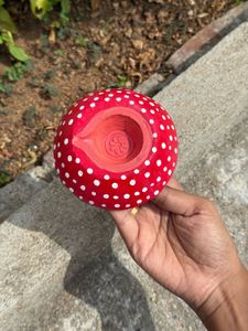 Handmade Polka Dot Diya