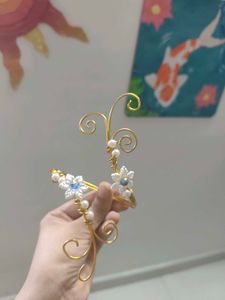 Floral fairy arm cuff