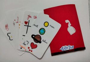 Couple Bracelet with cute 10 cards