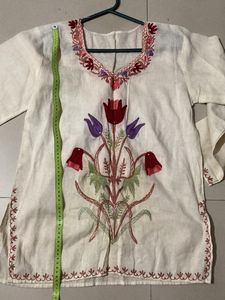 Short Kashmiri Kurta for NEHA Only