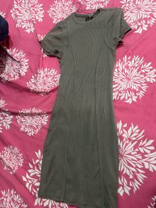 H&amp;M Divided Ribbed Tank dress size s