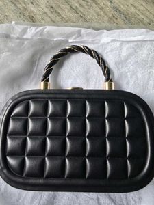 Chic Quilted Black Handbag