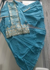 Heavy Sharara Suit With Dupatta