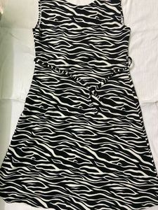 Zebra Print Dress