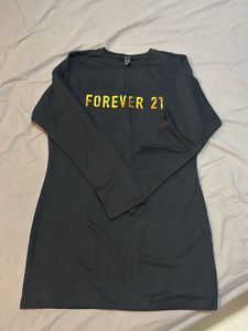Forever 21 Graphic T-Shirt Dress