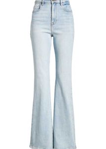 zudio Light Wash Flare Jeans