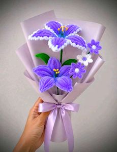 Handmade Crochet Flower Bouquet