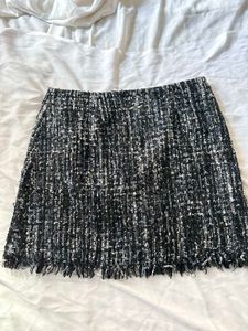 imported Chanel coded mini skirt vintage small