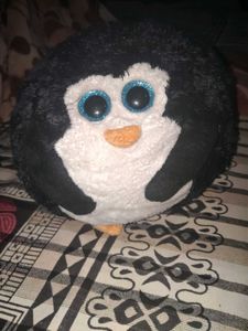 Cute Fluffy Penguin Plush Toy