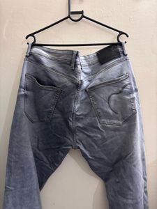 Men's Grey Wash Jeans