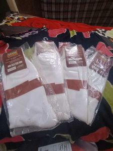 White Socks - Pack of 4 unused new
