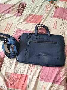 Nautica Navy Laptop Bag