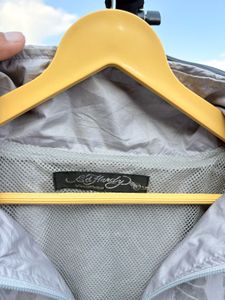 Ed Hardy Grey windbreaker style Jacket