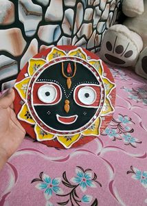 Handmade Jagannath Face Wall Decor