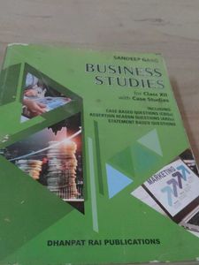 Sandeep Garg Business Studies for Class XII