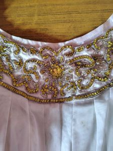 Elegant Ethnic White Gown