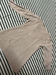 Chic Beige Knit Sweater