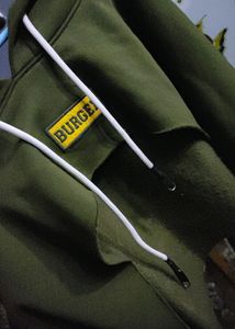 Burger Crop Hoodie