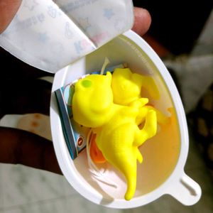 Kinder Surprise Toy - Yellow Dinosaur