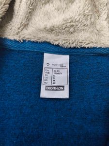 Quechua Blue Hooded Fleece Jacket