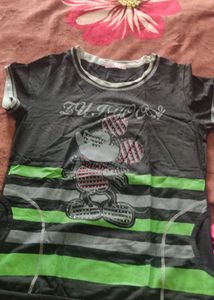 Cute Pink Top and black