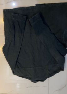 Classic Men's Dark Button-Up Shirt