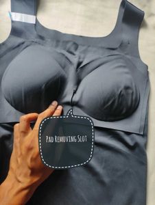 Seamless Top with Inbuild Bra
