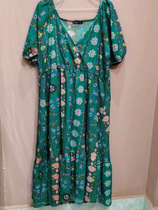 Bohemian Print Maxi Dress