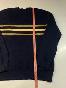 Lacoste Striped Navy Sweater