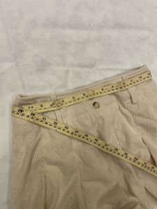cute Corduroy Mini Skirt with Lace Trim