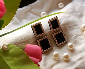 Square Stud Earrings