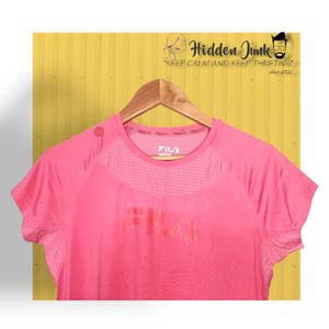 Fila Pink Athletic T-Shirt