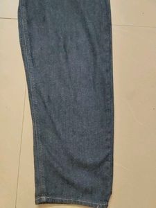 Wide Leg Denim Jeans