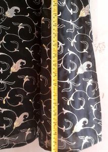 Black Heavy Embroidered Kurta Set