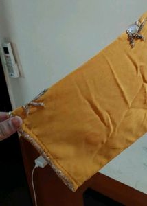 Stylish Mustard Ethnic Gown