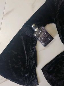 Y2K GOTHIC VELVET TOP
