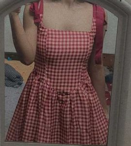 Red Gingham Dress