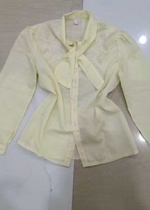 Vintage Bow Blouse