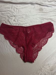 Red Lace Bra and Panty Set