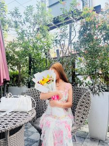 Floral Ruffle Maxi Dress newme