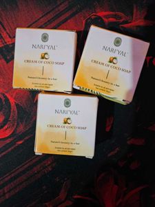Nariyal Cocoa Detan Soap (Set of 3 )